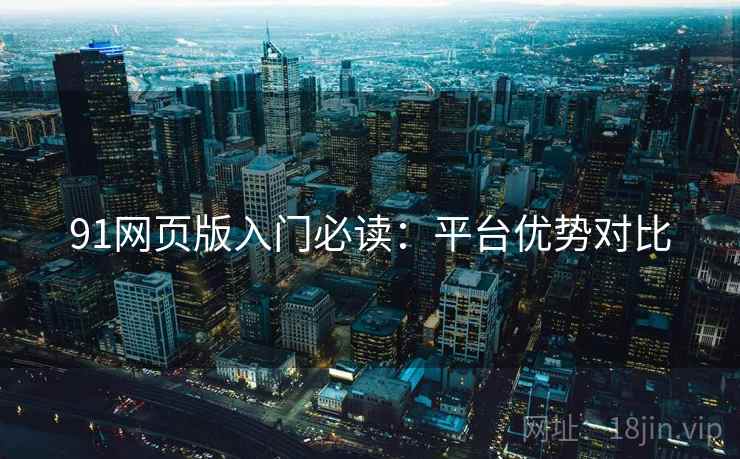 91网页版入门必读：平台优势对比