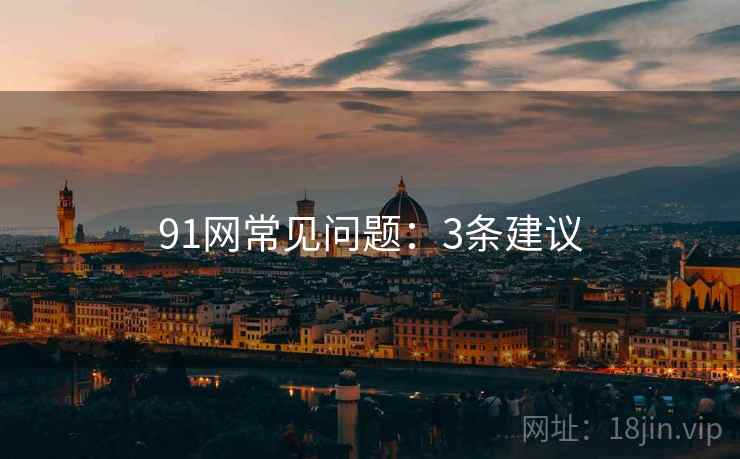 91网常见问题：3条建议