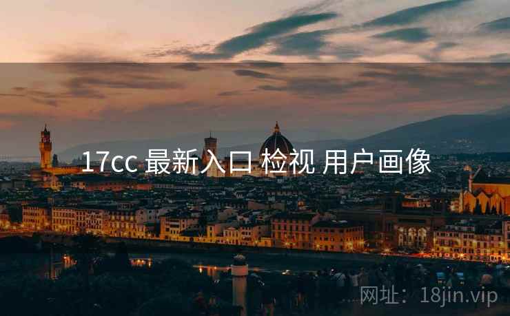 17cc 最新入口 检视 用户画像